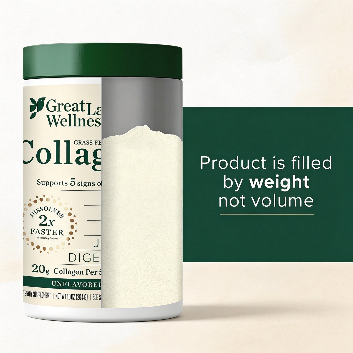 Great Lakes Wellness Collagen Peptides Powder