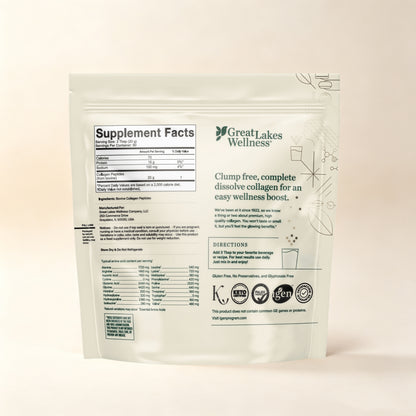 Great Lakes Wellness Collagen Peptides Powder